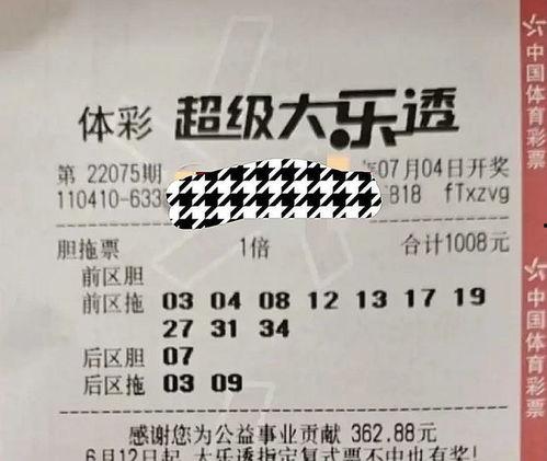 大乐透75期开奖公告,幸运号码揭晓，大奖花落谁家？